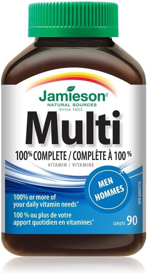 Jamieson Multi 100% Complete for Men – 90 Tablets - görsel 2