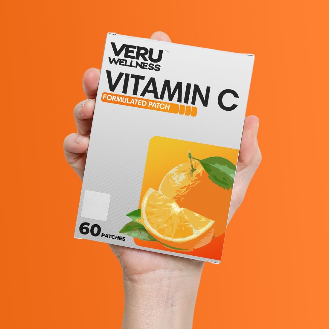 Veru Wellness Vitamin C Plus Daily Patch - Self-Adhesive Time-Release Topical Patch, 8–10 Hours (60 Days) - görsel 2
