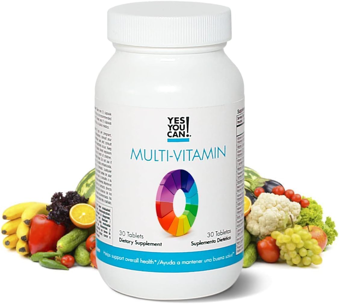 Yes You Can! Daily Multivitamin for Men and Women – 30 Tablets - görsel 1