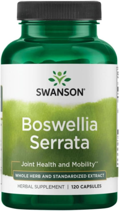 Swanson Boswellia Serrata (Standardised) 200 mg, 120 Capsules