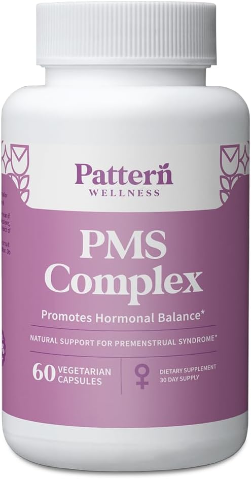 Pattern Wellness PMS Complex – Monthly Cycle Wellness Support – 60 Vegan Capsules - görsel 1