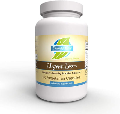 Priority One Vitamins Urgent Less - For Bladder and Prostate Wellbeing (60 Vegetarian Capsules)