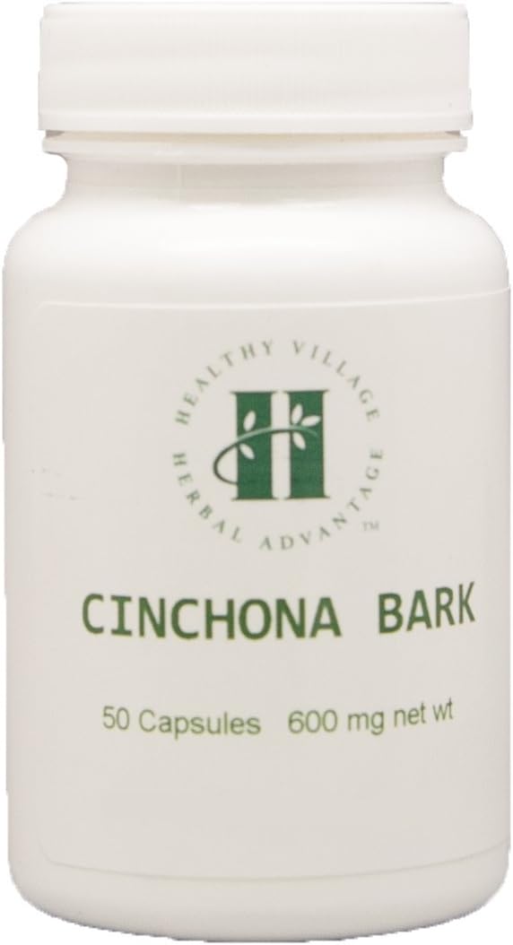 Cinchona Bark Capsules 600mg - Pure Powder, No Fillers (50 Capsules) - görsel 1