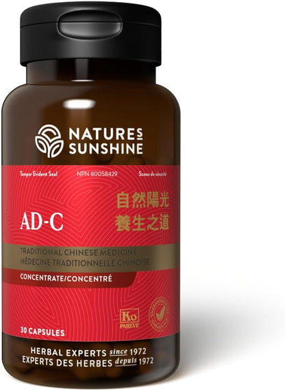 Nature's Sunshine Mood Elevator TCM Concentrate - Herbal Blend for Emotional Wellbeing (30 Capsules)