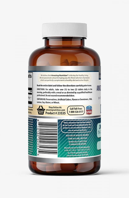 Amazing Formulae DHEA Supplement 200mg, 120 Tablets