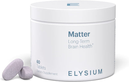 ELYSIUM Matter – Brain Health Supplement with Omega-3 DHA & Vitamins for Memory and Focus (30 Servings)