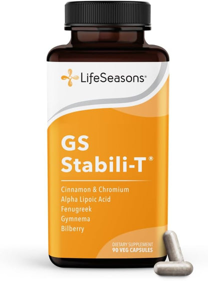 LifeSeasons GS Stabili-T – Blood Sugar Support Food Supplement