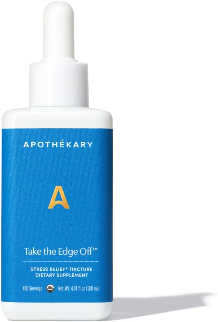 Apothékary Take The Edge Off - Herbal Liquid Drops for Stress Relief, 30 ml - görsel 9