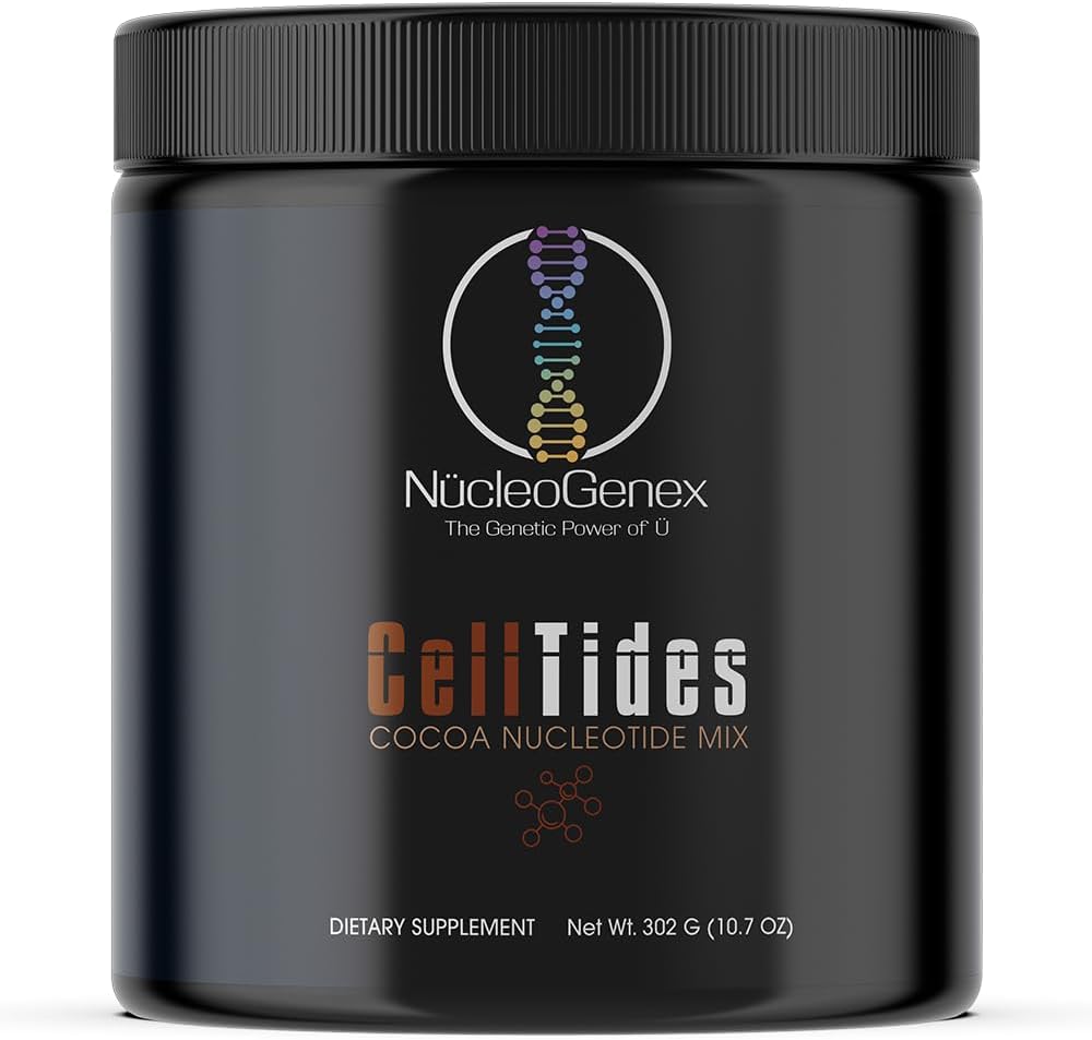 CellTides Cocoa Flavour - Nucleotide-Based Nutritional Supplement (302g) - görsel 1