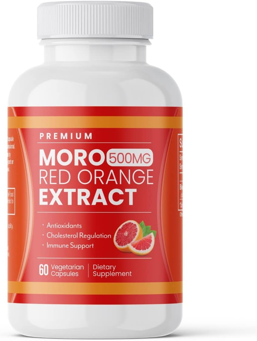 Aoratos Moro Red Orange - 60 Vegetable Capsules - görsel 1