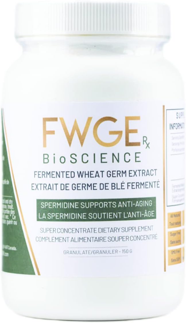FWGE Spermidine – Fermented Wheat Germ Extract for Cellular Health & Longevity - görsel 1