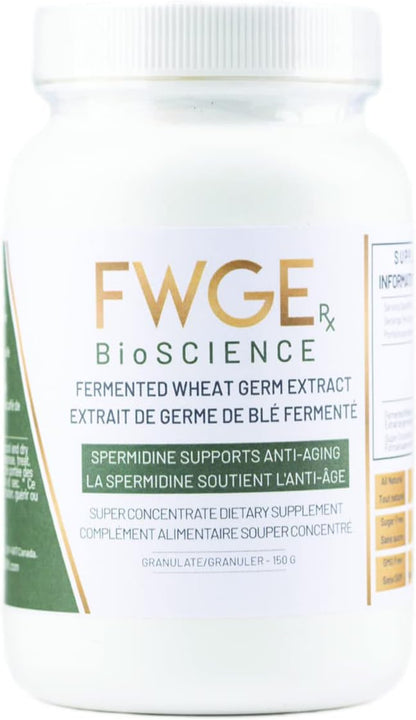 FWGE Spermidine – Fermented Wheat Germ Extract for Cellular Health & Longevity