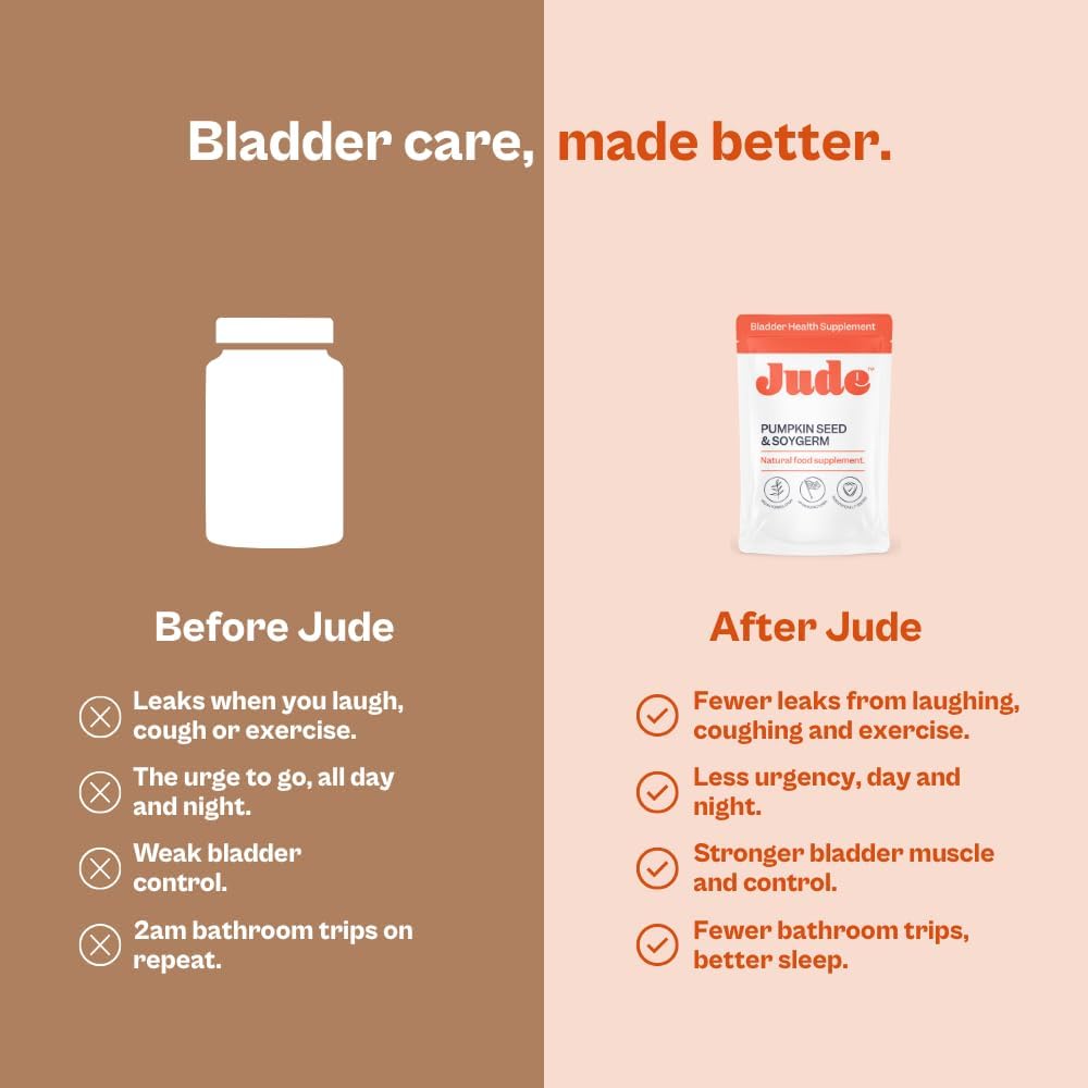 Jude Bladder Strength Food Supplement for Women – Bladder Support (60 Capsules) - görsel 6
