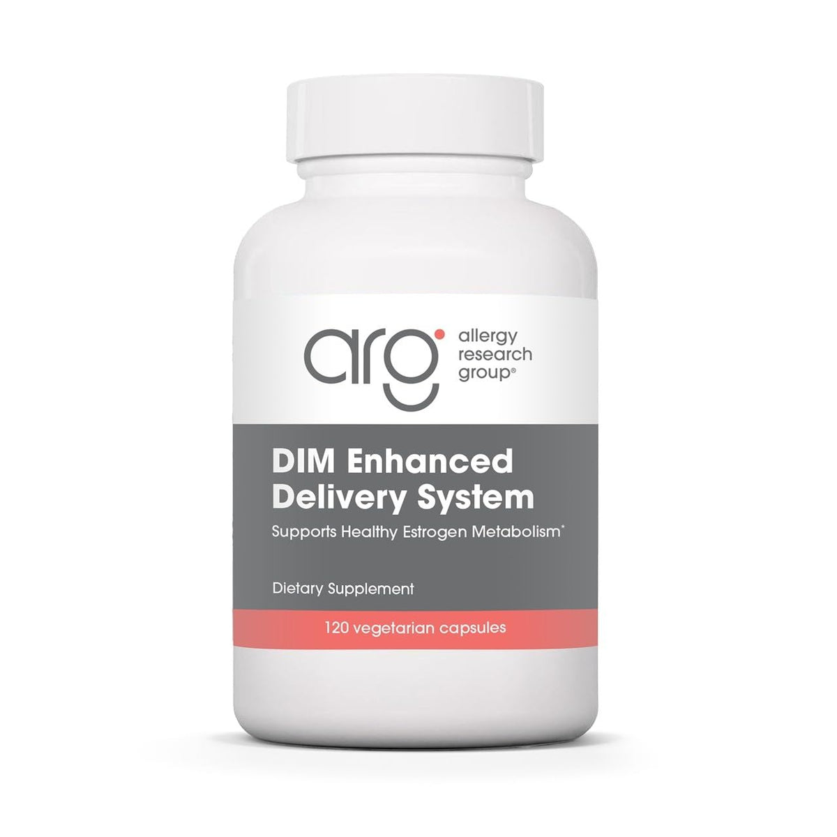 ARG DIM Enhanced Delivery System - Supports Oestrogen Metabolism - 300 mg Bioavailable Diindolylmethane Complex - Vegetarian & Soy-Free - 120 Capsules - görsel 1
