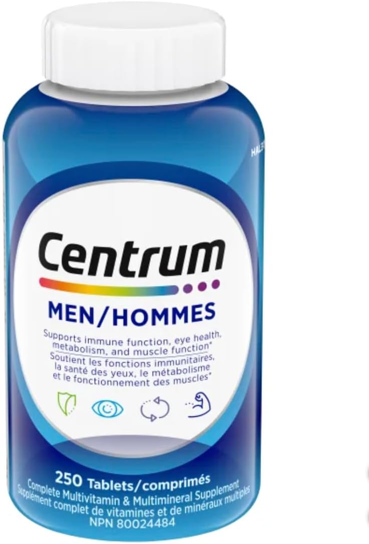 Centrum Multivitamin & Mineral for Men, 250 Tablets - görsel 1