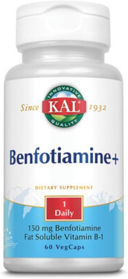 Kal Benfotiamine Plus 150 mg Tablets, 60 Tablets - görsel 1