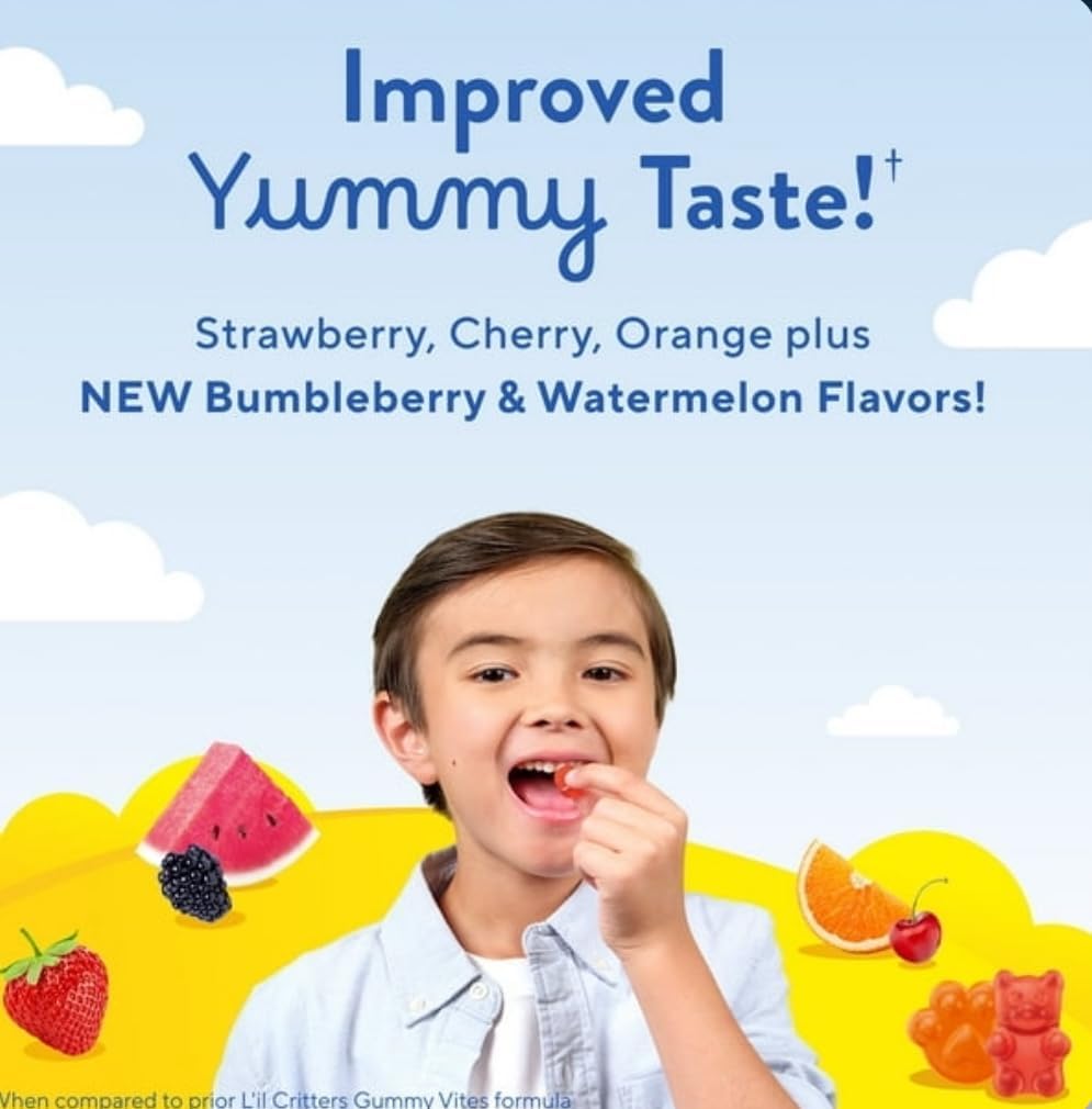 Gummy Vites Children's Multivitamin, 300 Count – Essential Daily Nutrition for Kids - görsel 4