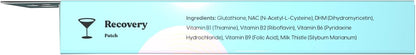 The Patch Brand Recovery Patches - Vitamin B1, DHM, Glutathione - 15 Patches