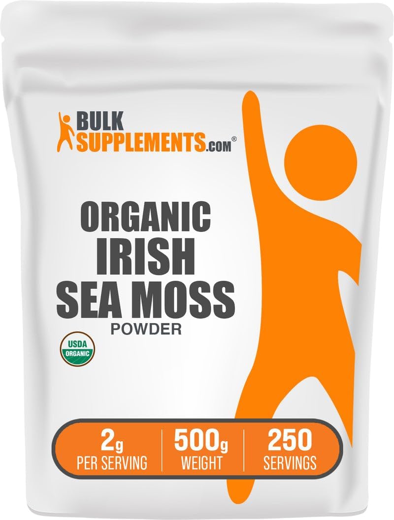 Organic Irish Sea Moss Powder – Superfood Food Supplement (500g) - görsel 1