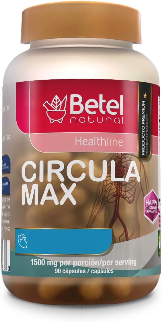 Betel Natural Circulamax Capsules – Natural Support for Healthier Circulation, 90 Capsules - görsel 1