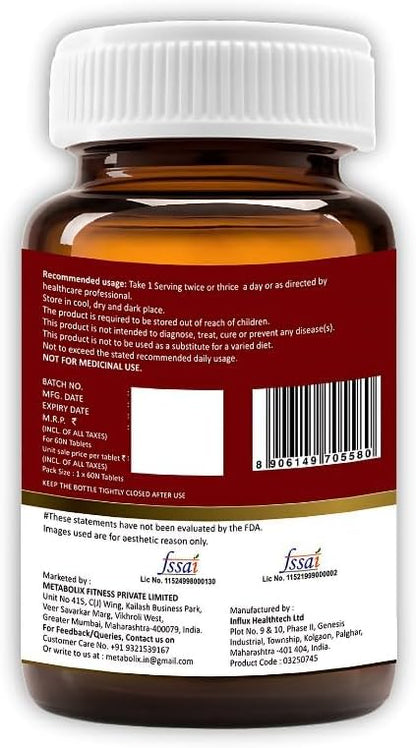 Metabolix Lean Balance Berberine Plus – Weight Management & Hormonal Balance Supplement 4-in-1