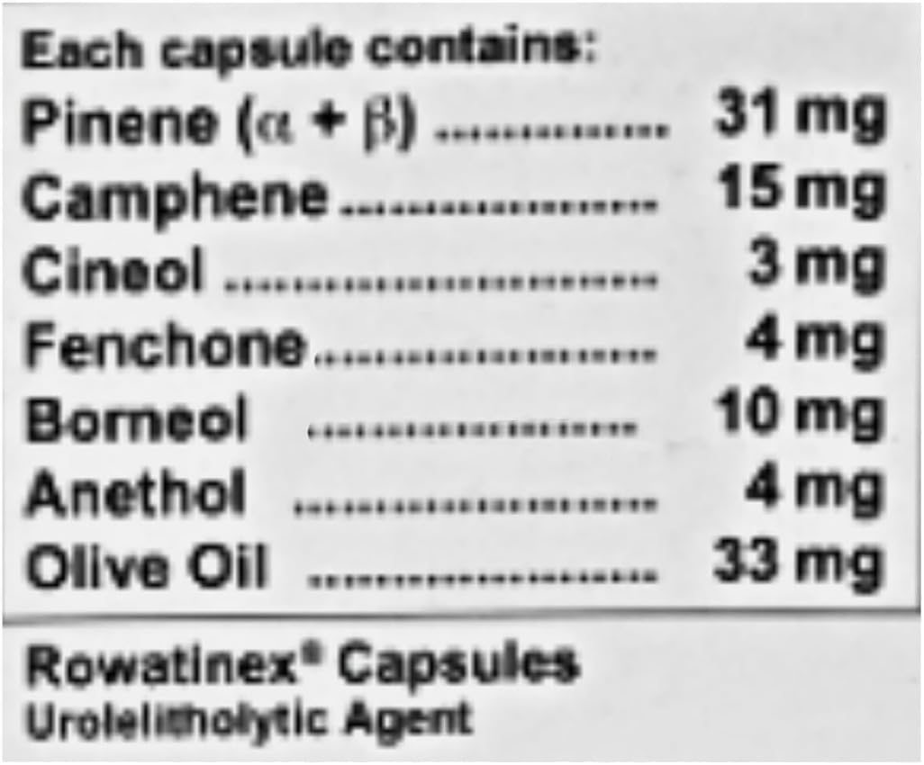 Generic Rowatinex 90 Capsules, White - görsel 3