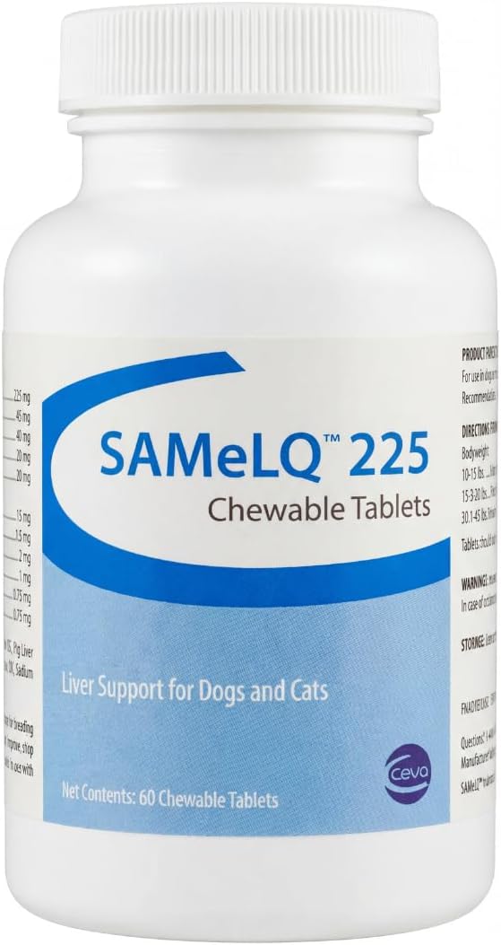 S-Adenosyl-225 [SAMe] For Dogs and Cats, 60 Tablets - görsel 1