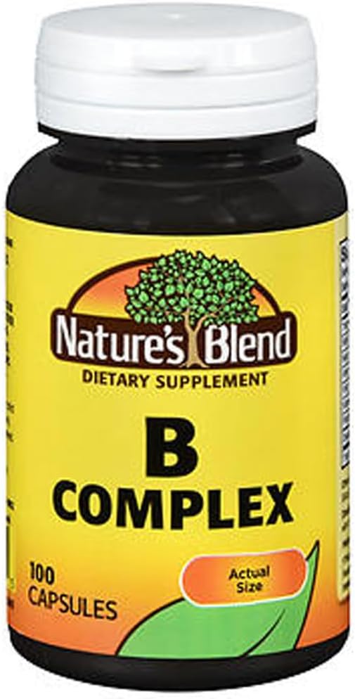 Nature's Blend B Complex Capsules, 100 Caps - görsel 1