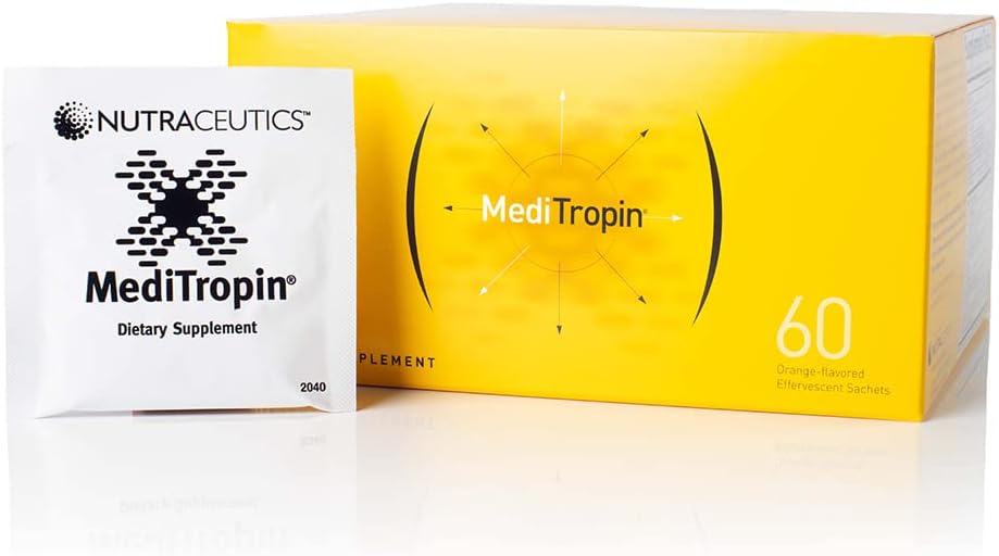 Meditropin – Anti-Ageing Amino Acid Supplement – Supports Night-time Recovery and Vitality – 60 Sachets - görsel 1