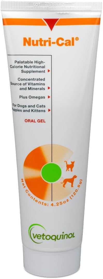 Vetoquinol Nutri-Cal - High-Calorie Nutritional Gel for Dogs and Cats - 120g - görsel 1
