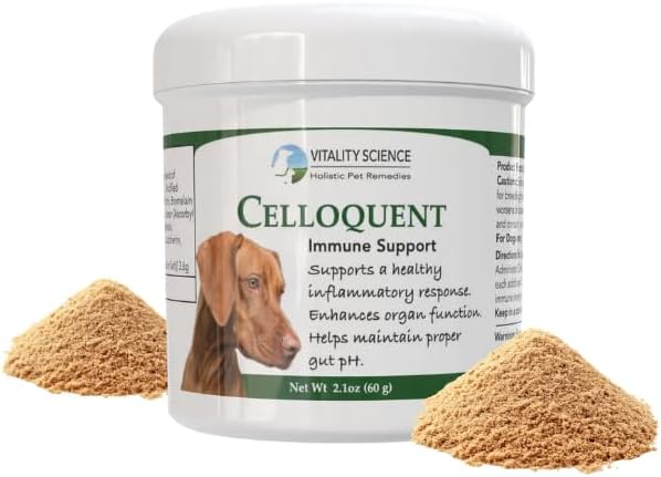 Vitality Science Celloquent for Dogs – Natural Immune & Digestive Support (220g) - görsel 6