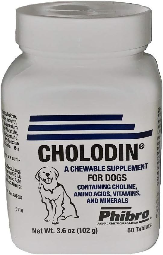 Cholodin Canine 50 Chewable Tablets - görsel 1