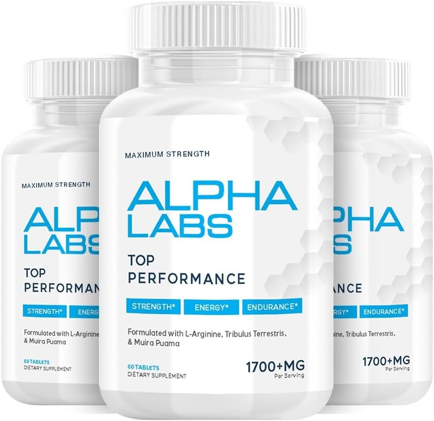(3 Pack) Alpha Labs Supplement for Men - Alpha Labs Capsules - görsel 1