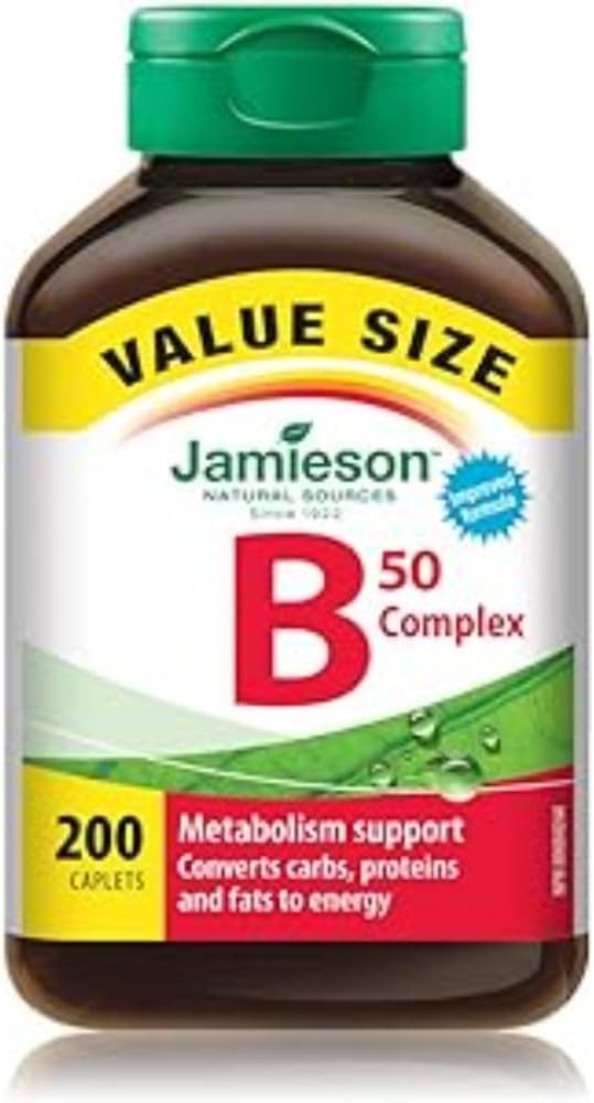 Jamieson Value Size B50 Complex, 200 Tablets - görsel 1