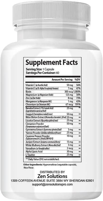 Gluco Regen, Gluco Regen Advanced Formula, Gluco Regen Capsules - görsel 2