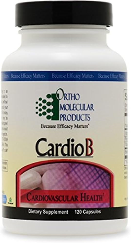Ortho Molecular Products Cardio B, 60 Capsules - görsel 1