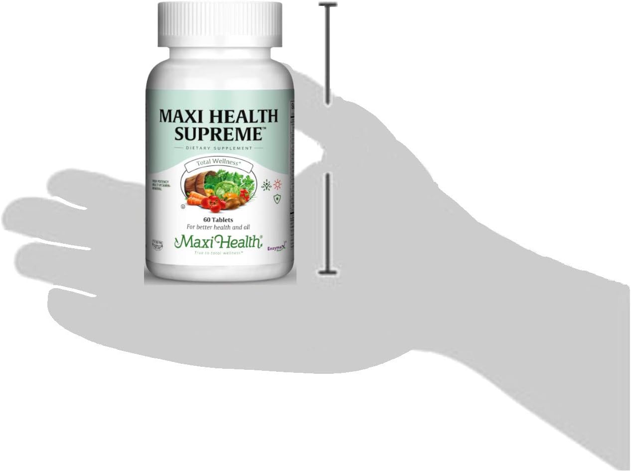 Maxi Health Supreme High Potency Daily Multivitamin with Minerals, CoQ10 & Antioxidants - görsel 10