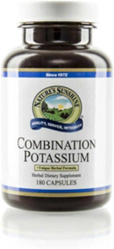 Nature's Sunshine Potassium Combination - 180 Capsules - görsel 1