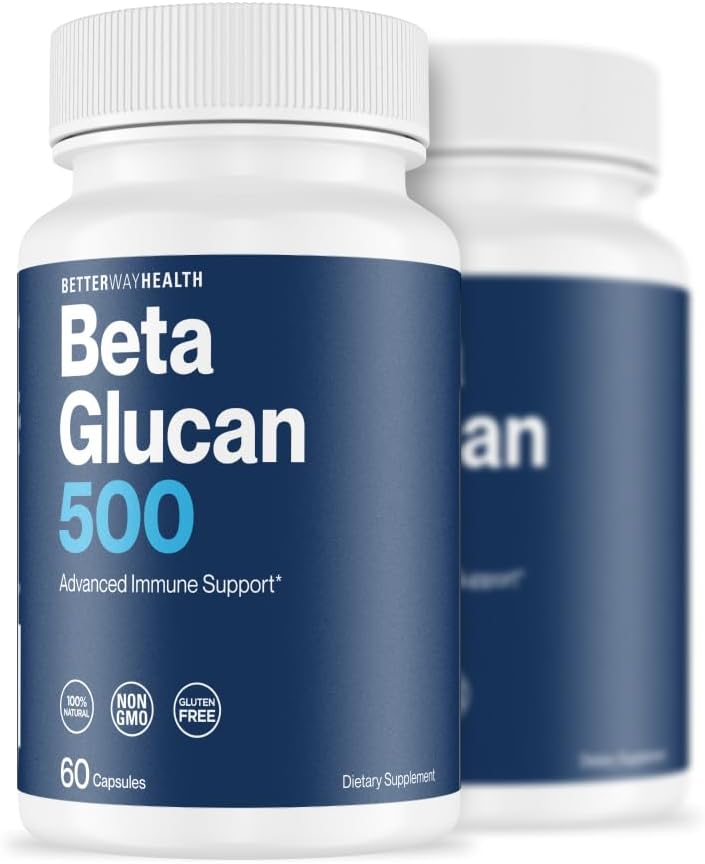 Better Way Health Advanced Immune Readiness Beta Glucan 500 – 500mg, 60 Capsules - görsel 10