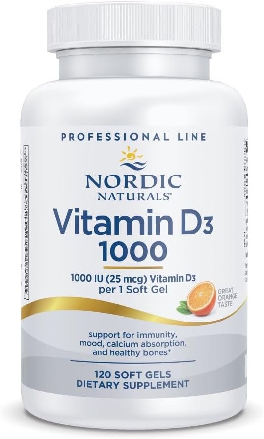 Nordic Naturals Pro Vitamin D3 1000, Orange - 120 Mini Softgels - görsel 1