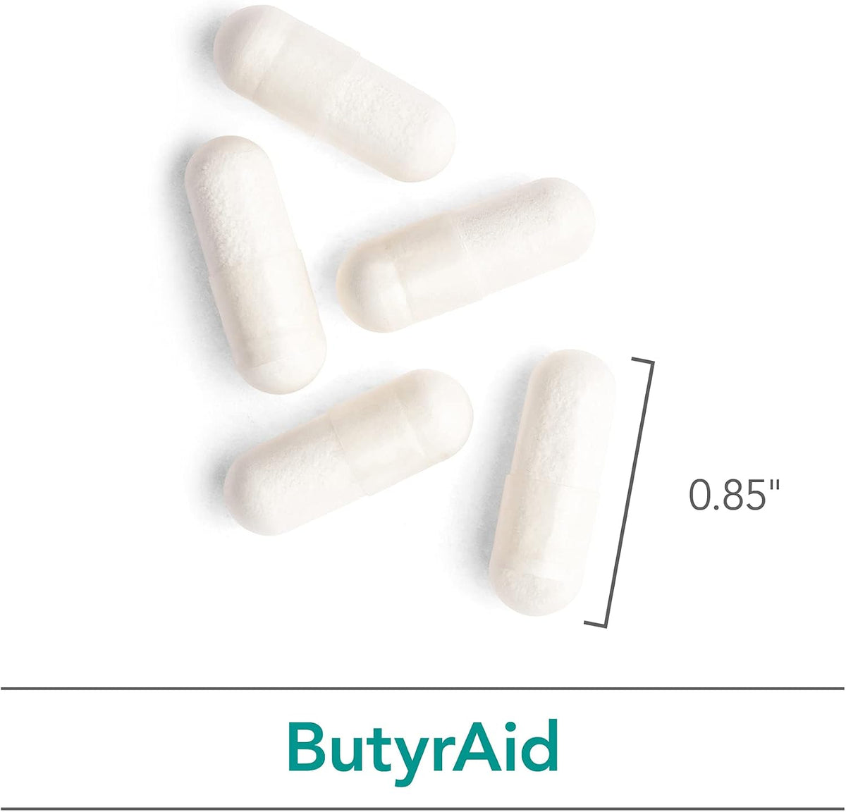NutriCology ButyrAid - Colon Lining Nutrition - 100 Delayed-Release Capsules - görsel 4
