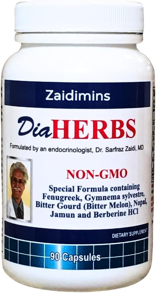 DIAHERBS – Premium Herbal Blend with Fenugreek, Berberine and Six Herbs - görsel 1