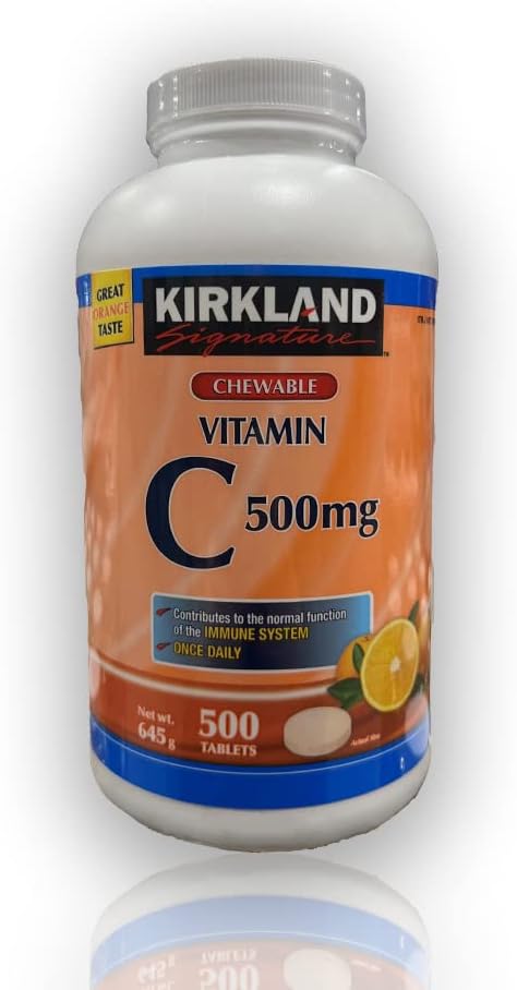 Kirkland Vitamin C 500 mg, 500 Tablets - görsel 1