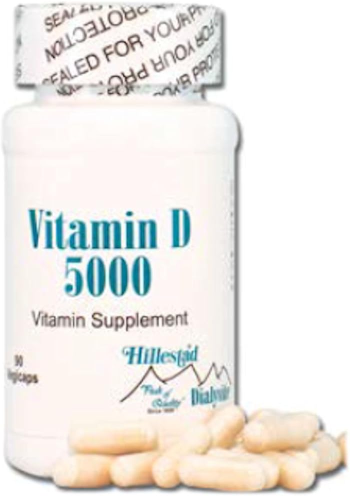 Dialyvite Vitamin D3 5000 IU - 90 Capsules - görsel 1