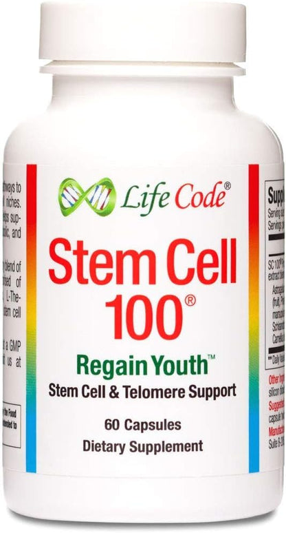 Life Code Stem Cell 100 – 100% Vegetarian Anti-Ageing & Stem Cell Supplement