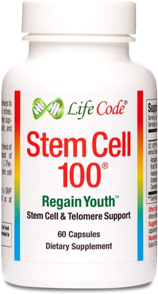 Life Code Stem Cell 100 – 100% Vegetarian Anti-Ageing & Stem Cell Supplement