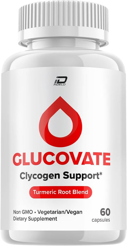 Glucovate Capsules - All-Natural Advanced Supplement (60 Capsules)