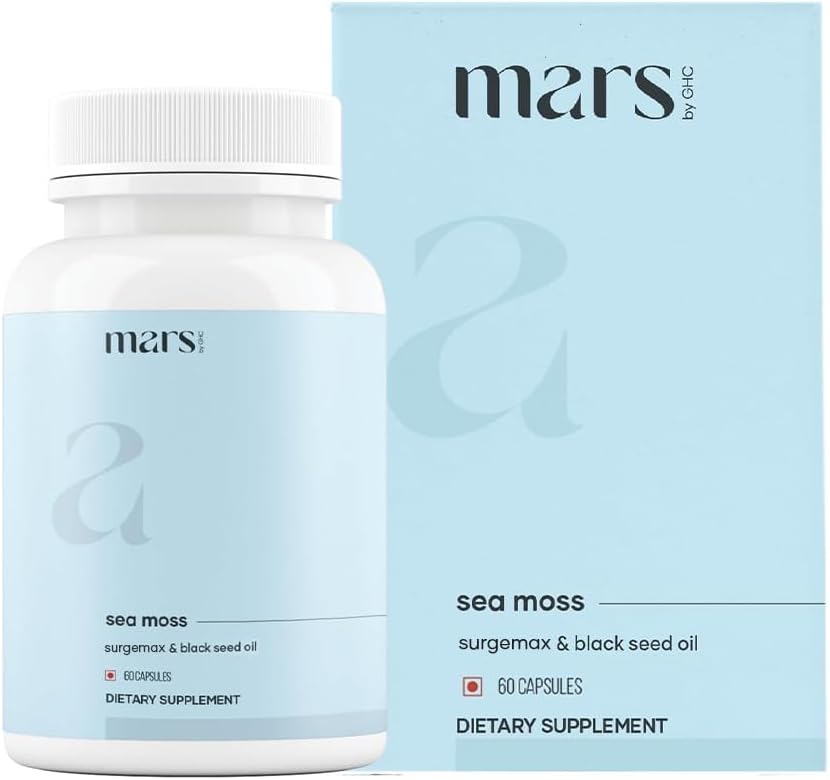 Mars Sea Moss Capsules Surge Natural – Pack of 3 - görsel 10