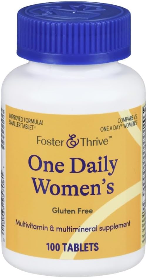 Foster & Thrive One Daily Women's Multivitamin Tablets, 100 Tablets - görsel 1