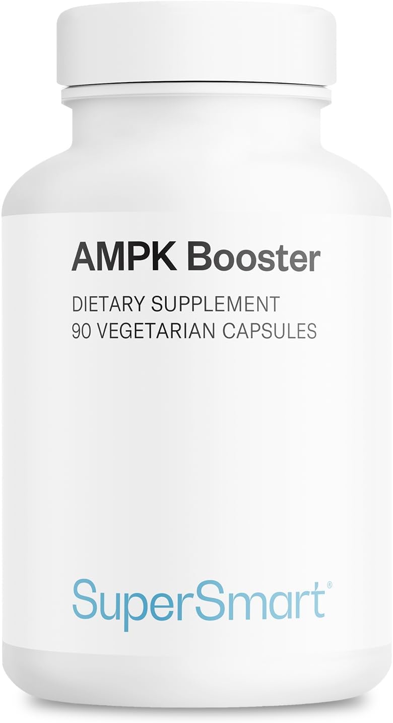 Supersmart AMPK Booster – Metabolic Activator with Berberine, Gynostemma & Fisetin – 90 Vegetarian Capsules - görsel 1